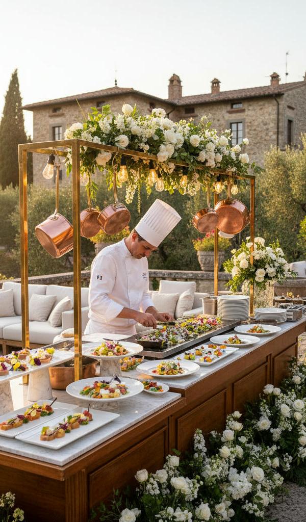 Catering Matrimonio: l'Innovazione della Sensory Experience