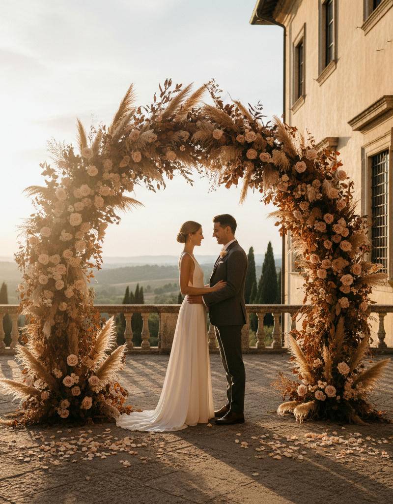Fiori Secchi e Stabilizzati: Il New Luxury delle Nozze 2026