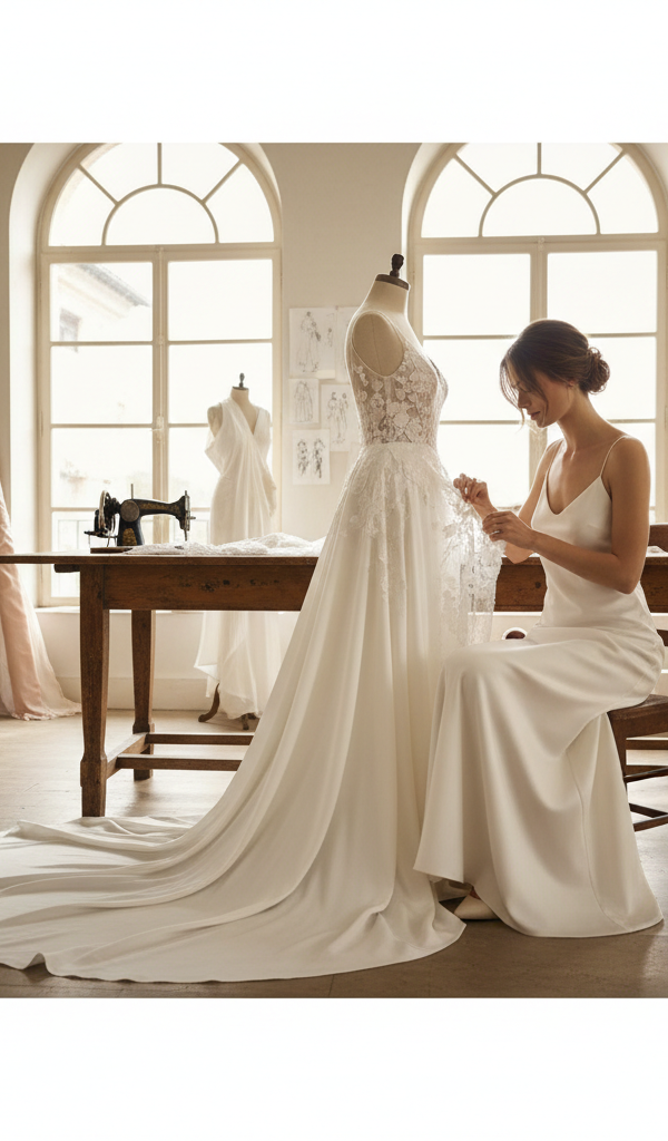 Atelier Creativo 2026: Personalizzare l'Abito da Sposa DIY