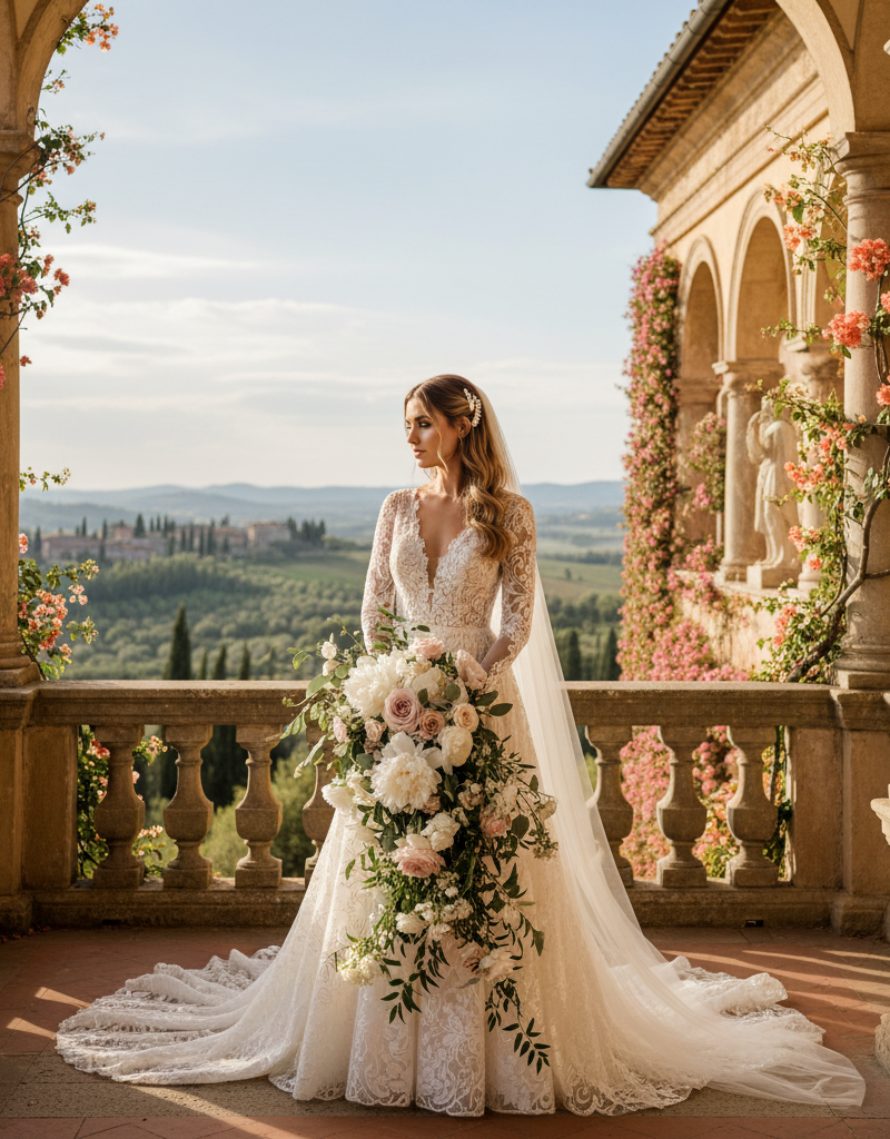 Fiori d'Incanto: Dal Lusso delle Cascate Floreali all'Eleganza Minimal per il Tuo Matrimonio 2026