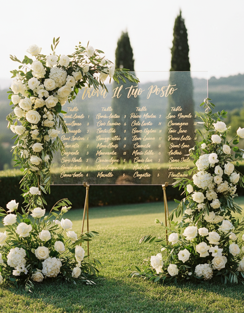 Seating Chart Creativi 2026: L'Arte di Accogliere con Stile Oltre il Classico Tableau