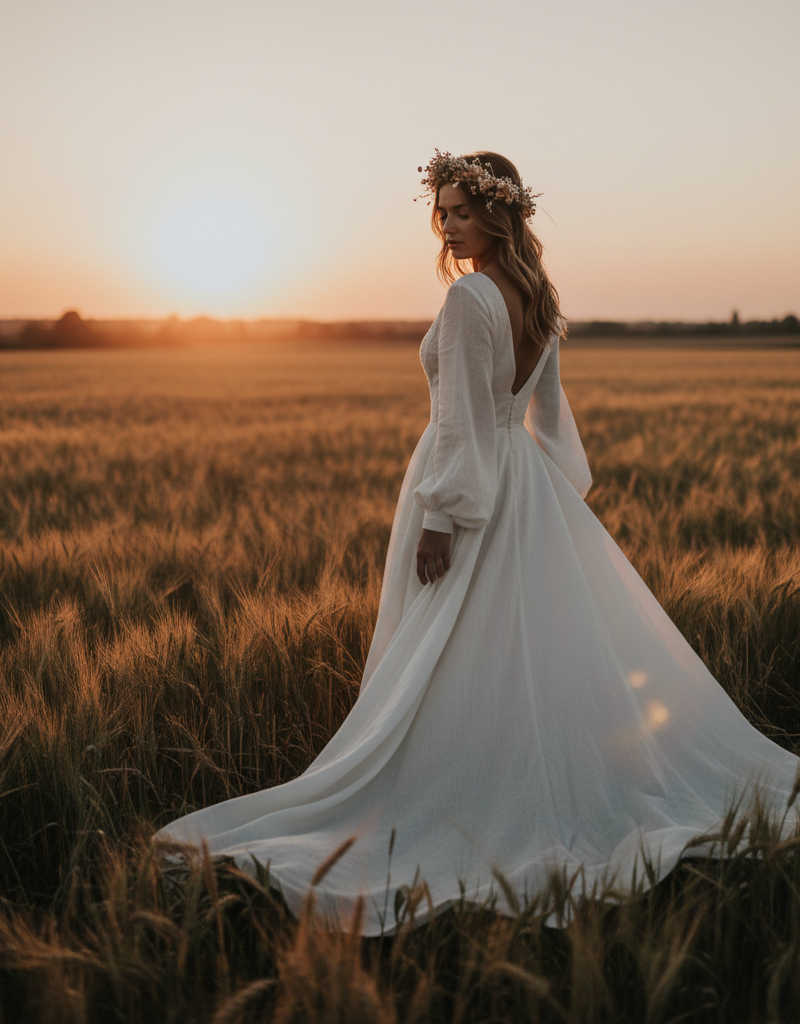 Abiti da Sposa Sostenibili 2026: L'Eleganza Etica che Incanta