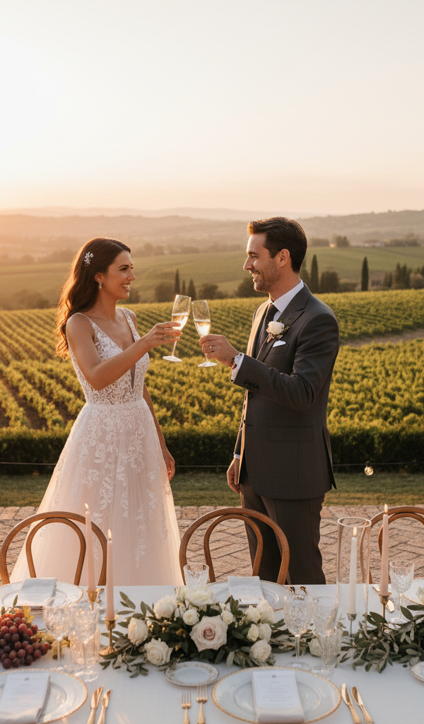 Armonie Enologiche: Guida Definitiva alla Scelta dei Vini Perfetti per il Vostro Matrimonio 2026