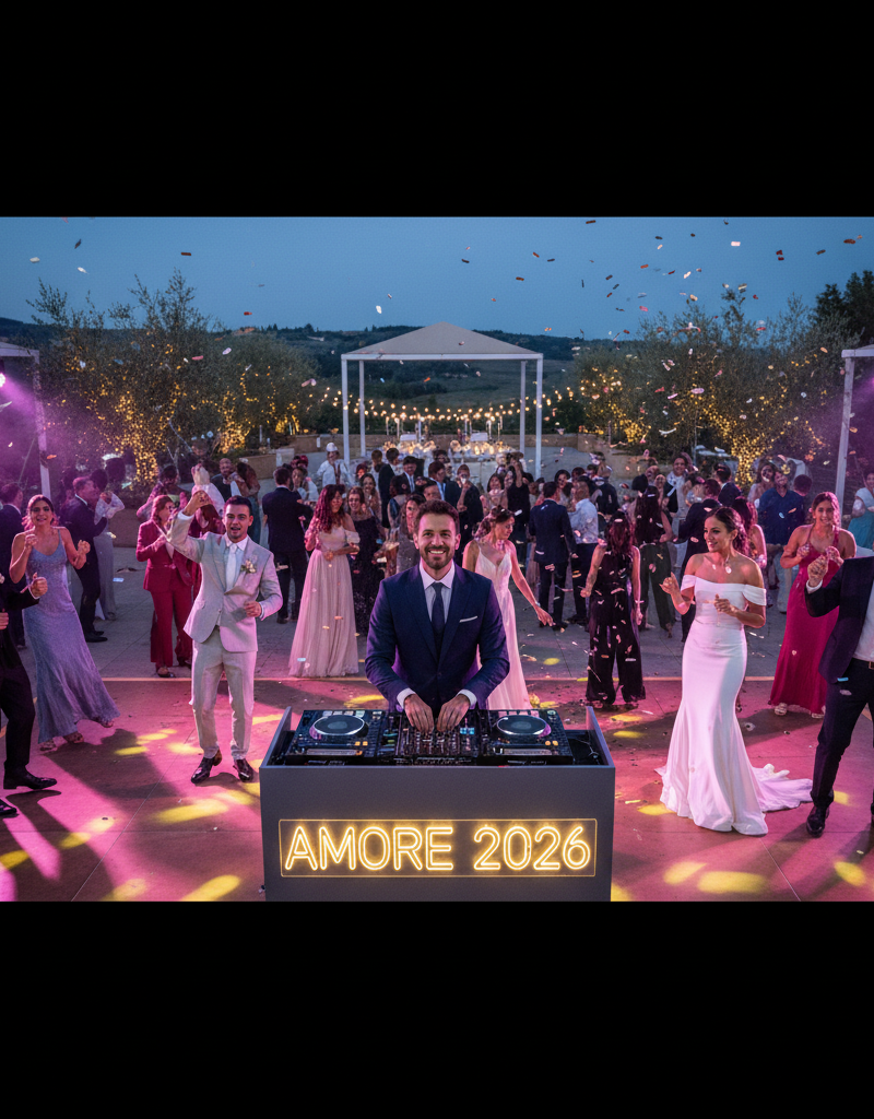 Armonie Nuziali 2026: DJ o Band per il Tuo Matrimonio Perfetto? - Guida 2026