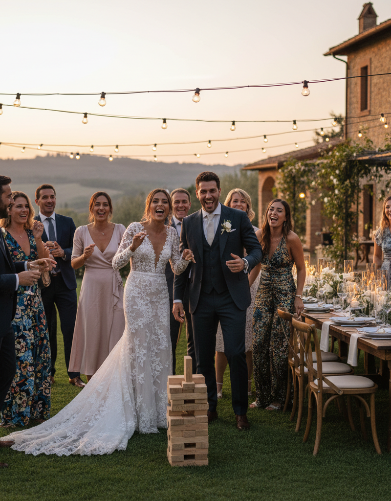 Giochi Matrimonio 2026: L'Arte di Animare la Festa e Rendere Indimenticabile il Grande Giorno