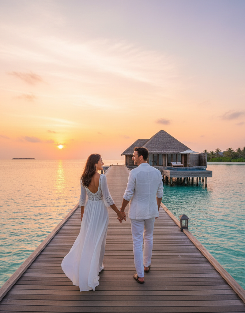 Sinfonia di Benessere e Amore: La Luna di Miele Romantica in Resort e Spa di Lusso nel 2026