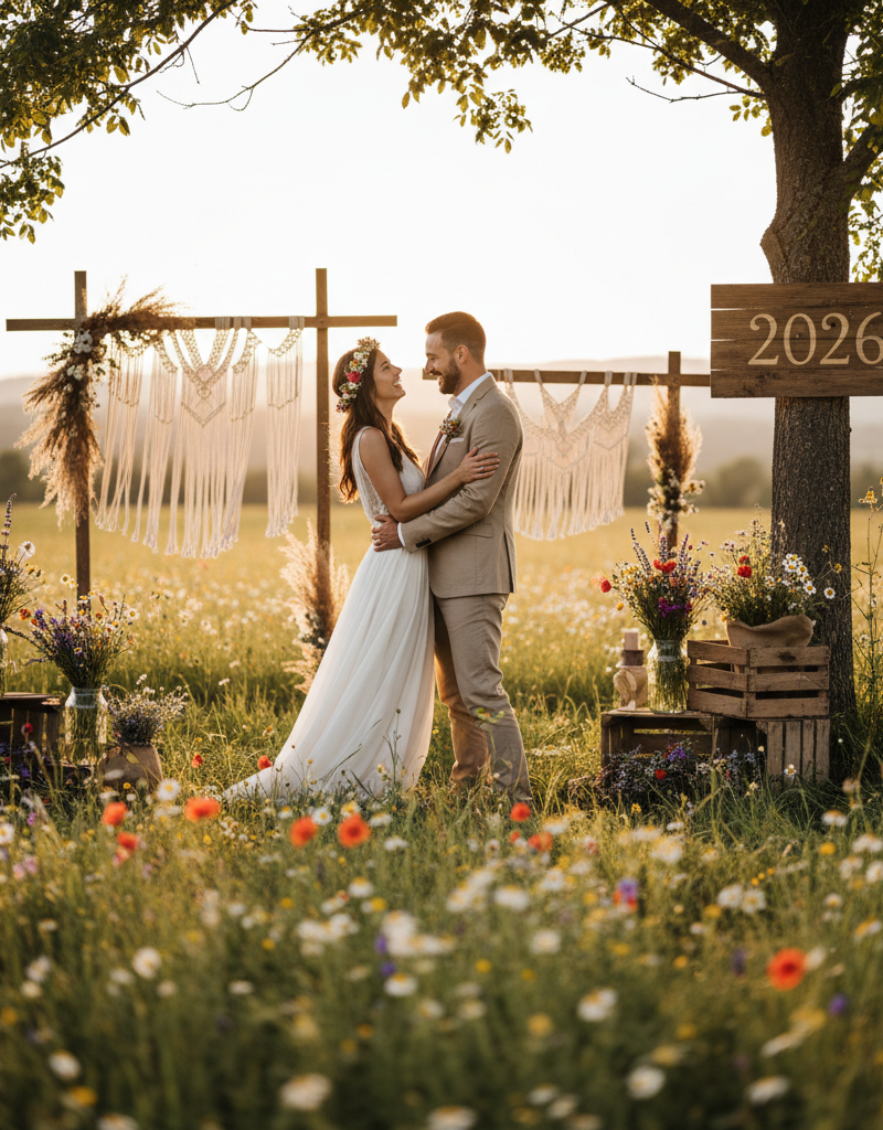 Eco-Eleganza Nuziale 2026: L'Arte delle Decorazioni Riciclabili per un Matrimonio Sostenibile