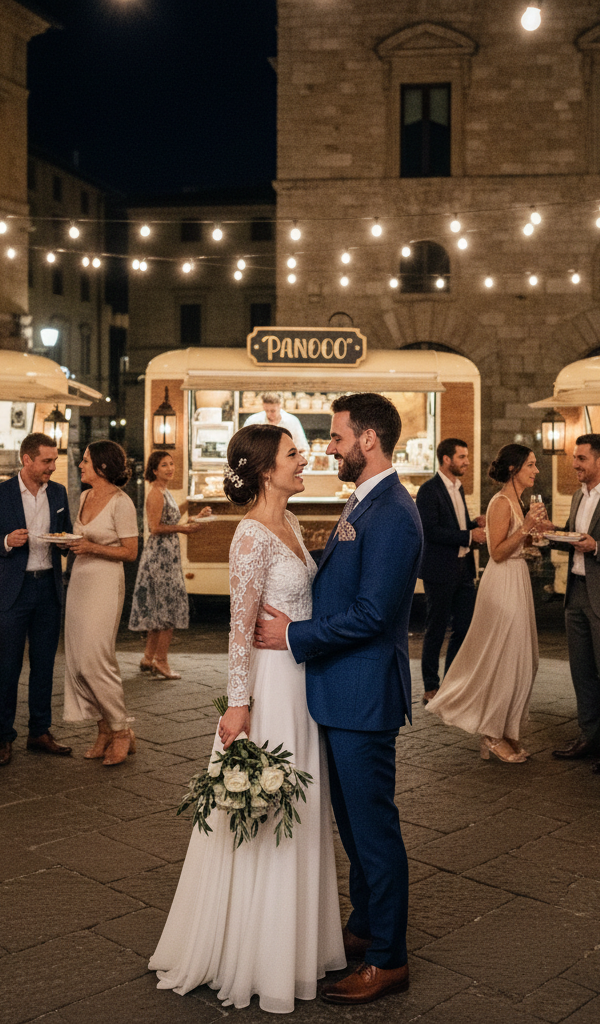 Street Food Wedding 2026: L'Alleanza Perfetta tra Gusto Trendy e Atmosfera Casuale per Nozze Indimenticabili