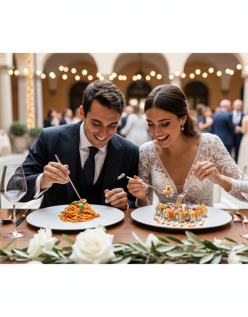 Sinfonia di Sapori Nuziali 2026: L'Arte del Menu tra Tradizione Italiana e Audace Fusion