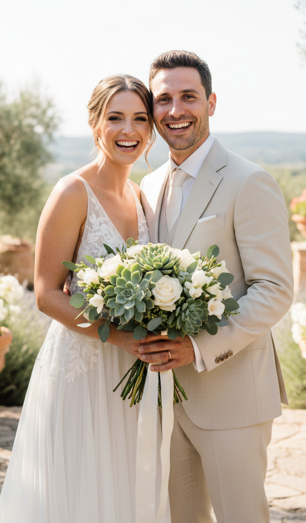 Sinfonia Botanica Nuziale 2026: L'Eleganza Sostenibile delle Piante Grasse nei Matrimoni