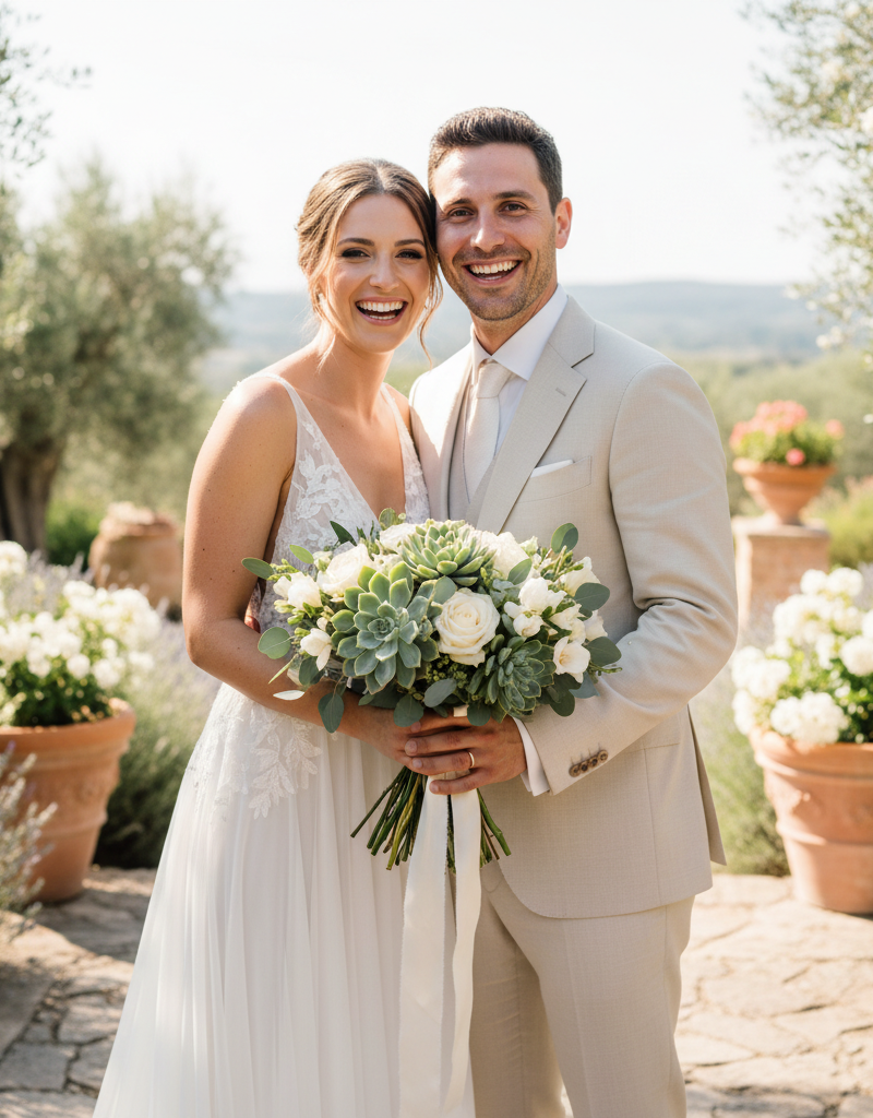 Sinfonia Botanica Nuziale 2026: L'Eleganza Sostenibile delle Piante Grasse nei Matrimoni