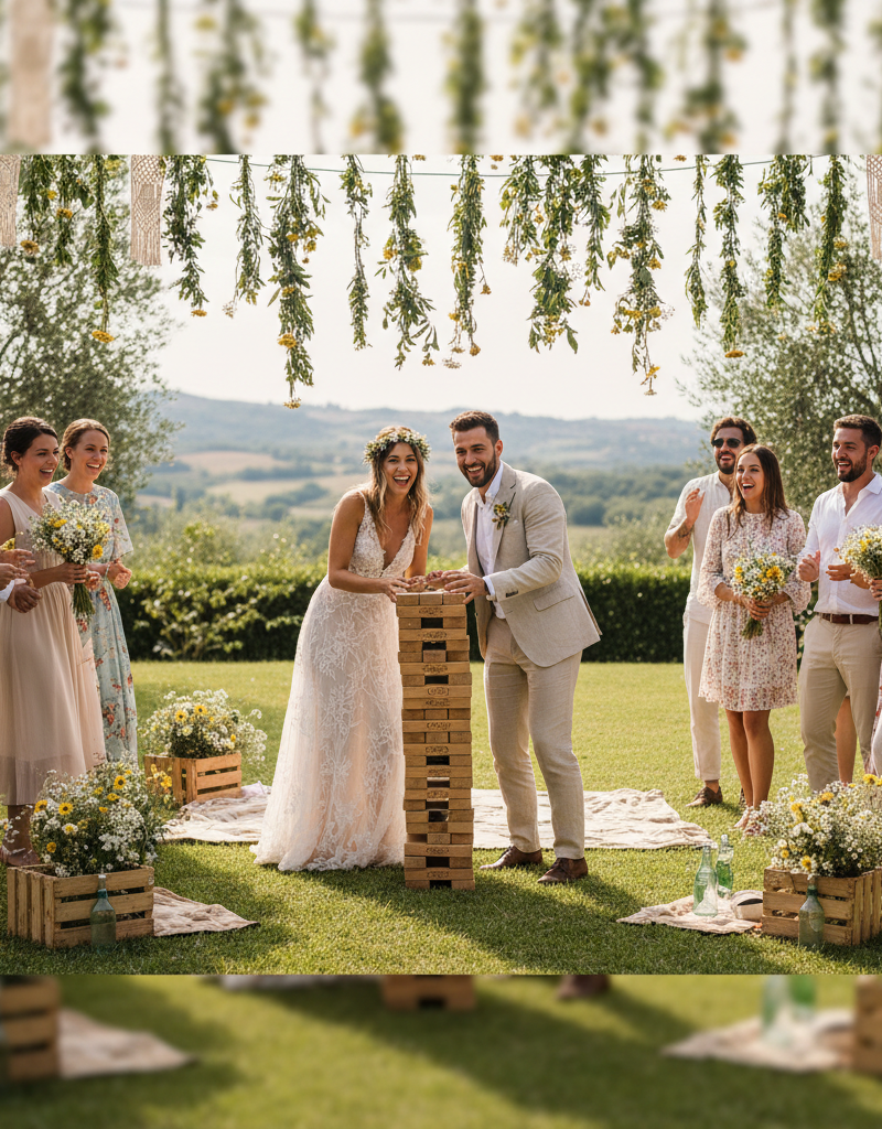 Divertimento Responsabile: Giochi Matrimonio Eco-Sostenibili per un’Animazione Inclusiva nel 2026