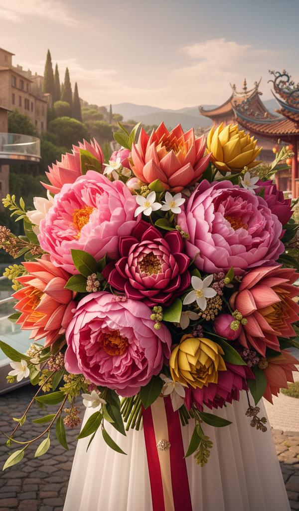 Armonie Floreali Globali: Fiori di Stagione per un Matrimonio Multiculturale Mese per Mese nel 2026