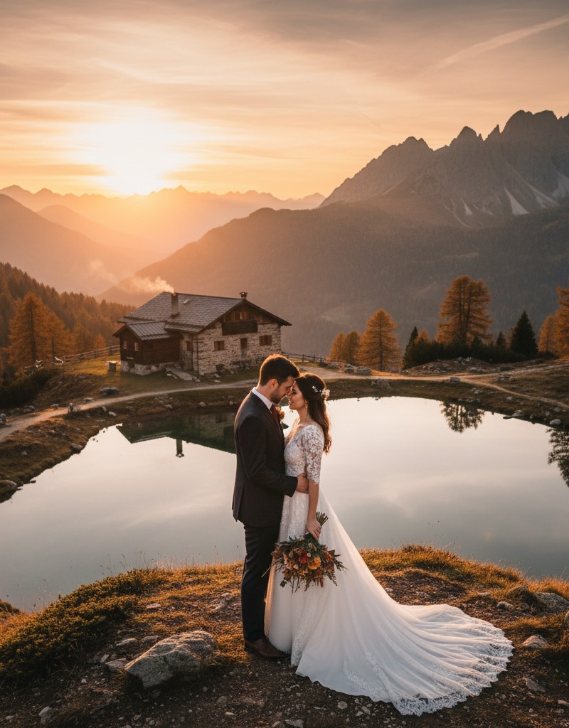 Cime d'Amore: Matrimonio in Montagna tra Rifugi Esclusivi e Chalet Romantici nel 2026