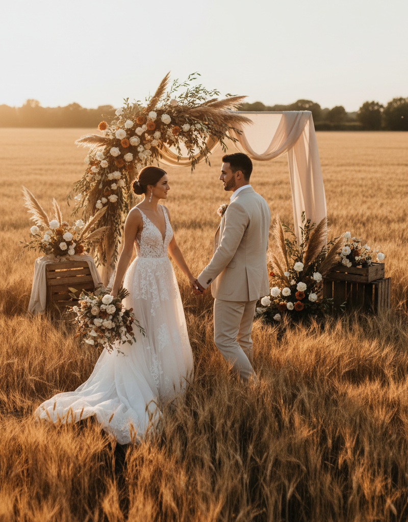 Nozze Rustic Chic 2026: L'Incanto Country per un Matrimonio Indimenticabile