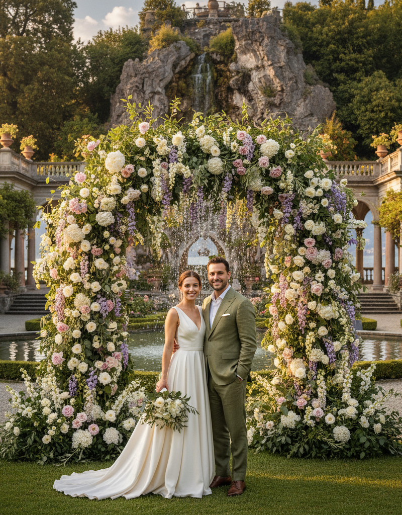 Fiori Sostenibili 2026: Dalle Cascate Lush ai Minimal Chic per un Matrimonio Eco-Conscious