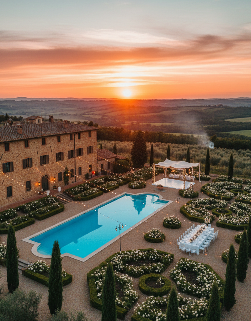 Sposarsi in Toscana: Le Ville Nuziali Più Esclusive per un Matrimonio di Lusso nel 2026