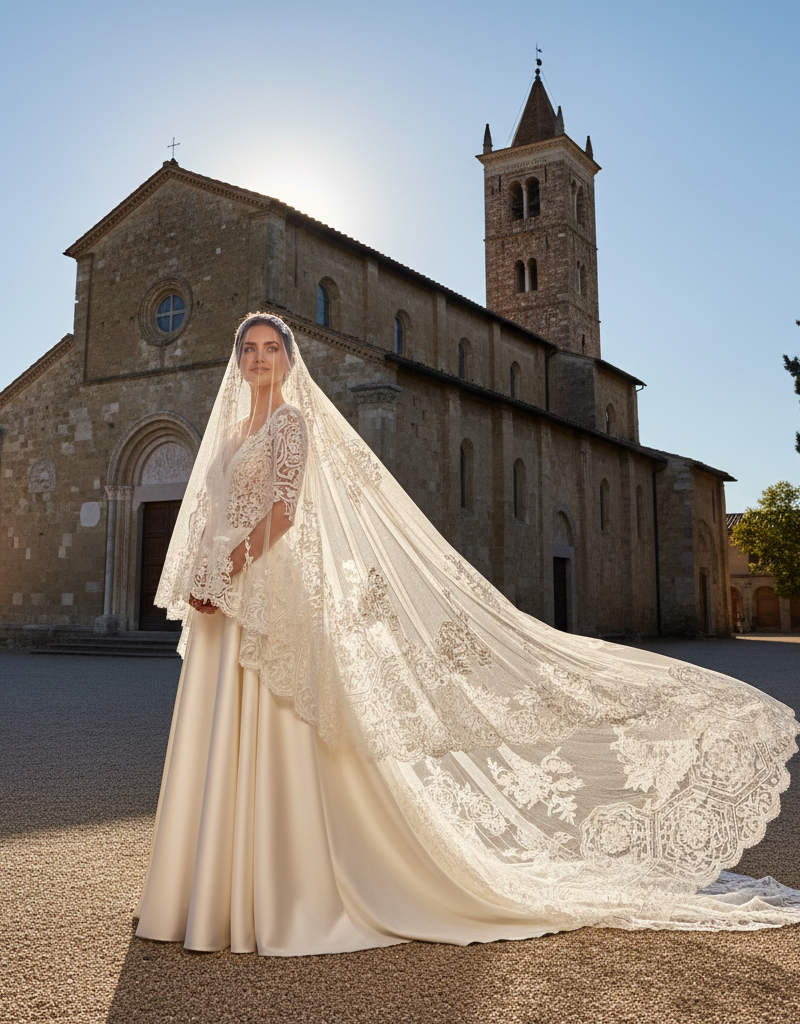 Il Velo da Sposa nel 2026: Guida Completa per Scegliere Eleganza e Stile Senza Tempo