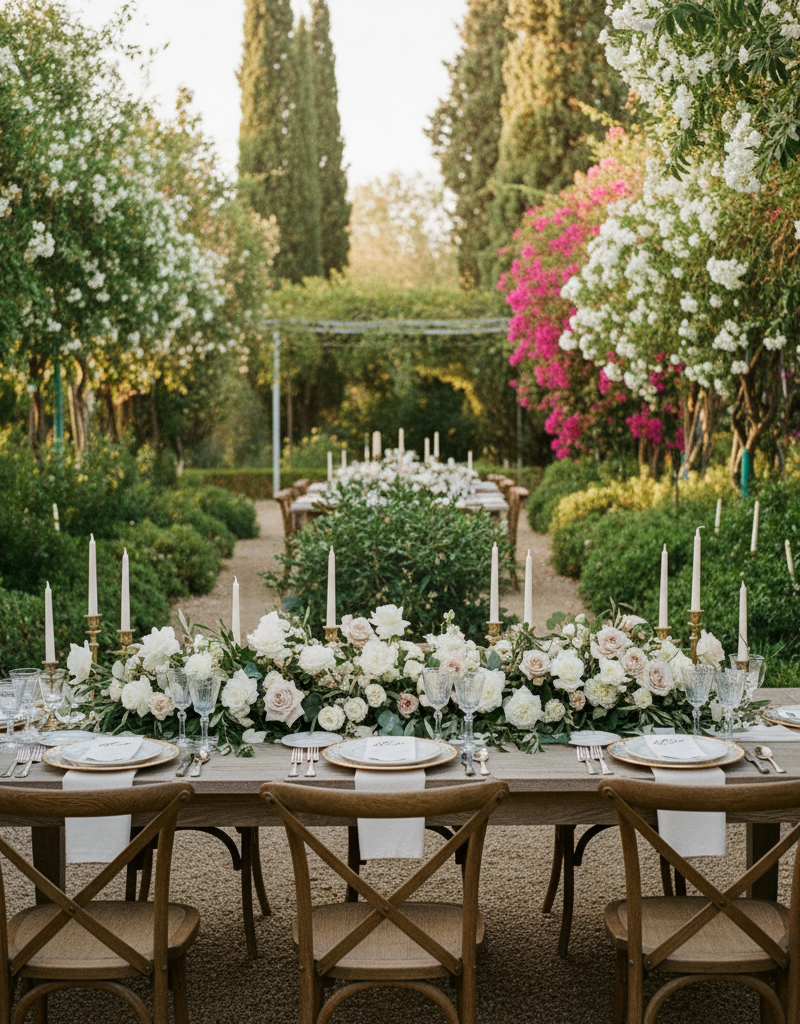 Incanto Botanico: Il Garden Party Wedding Perfetto per un Matrimonio all'Aperto Indimenticabile nel 2026