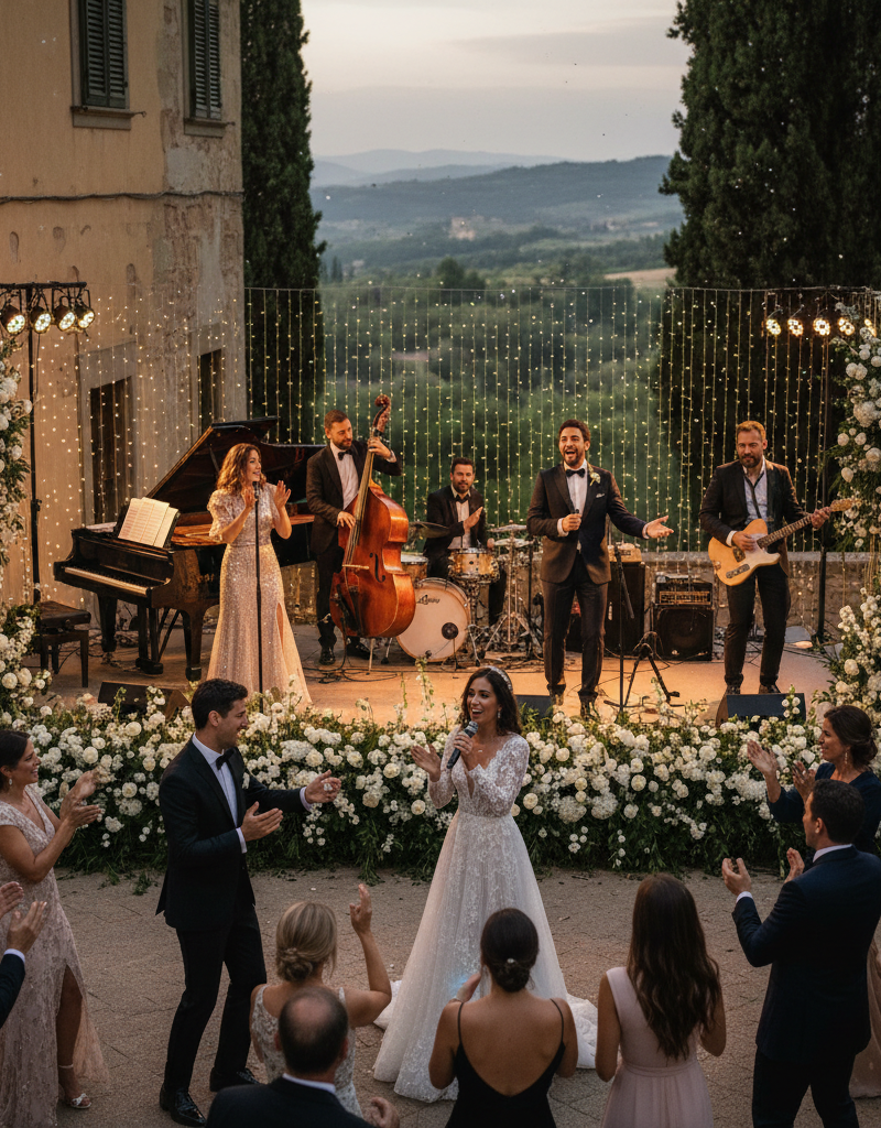 Sinfonie Nuziali: DJ o Band per il Tuo Matrimonio dei Sogni nel 2026? - Guida 2026