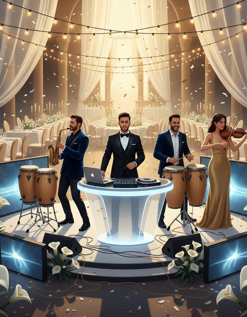 Sinfonie Nuziali: DJ o Band per il Tuo Matrimonio dei Sogni nel 2026? - Guida 2026
