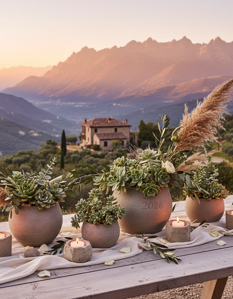 Centrotavola Matrimonio 2026: L'Arte di Incantare e Personalizzare con Stile e Fai Da Te
